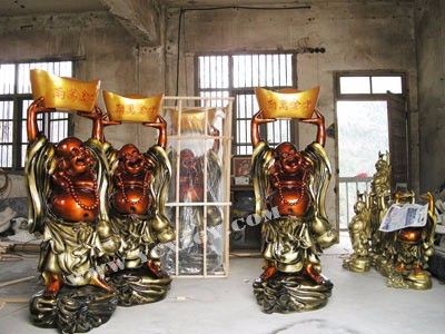 宜昌大型庆典装饰工艺制品弥勒佛